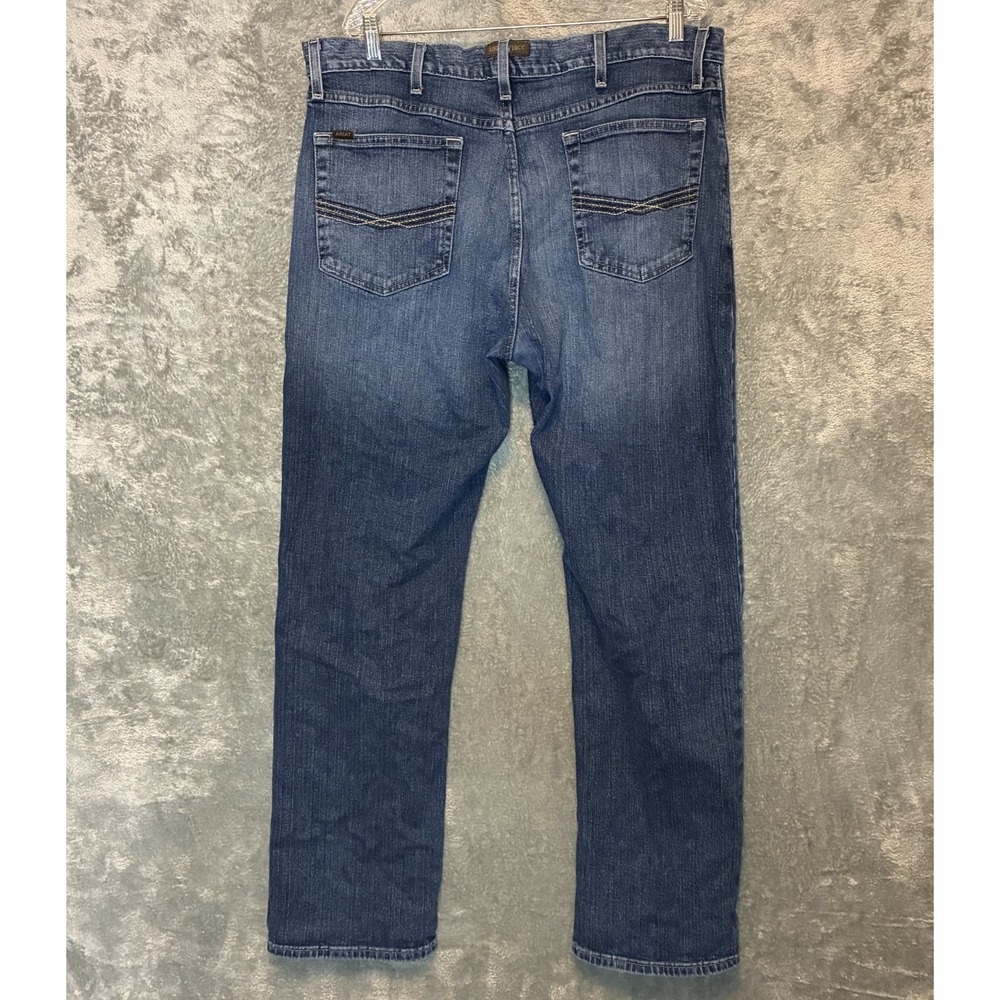 Ariat Mens M4 Relaxed Boot Jeans 38x34 Dark Wash Cowboy Western Country - Picture 2 of 16
